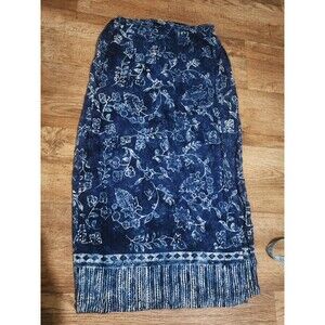 Vintage NTCO Nomadic Traders Wrap Skirt Size Small S Boho Cottagecore Festival